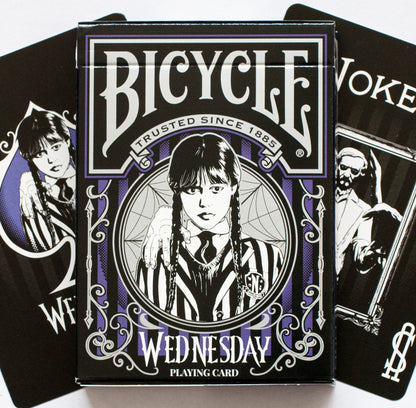 Wednesday Playing Cards by Bicycle