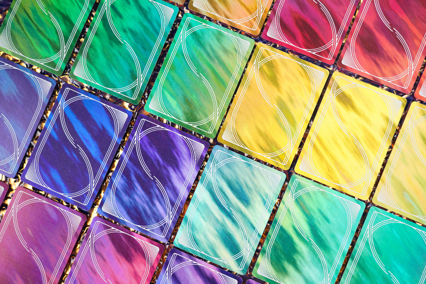 Rainbow HOLO Playing Cards by TCC Fashion