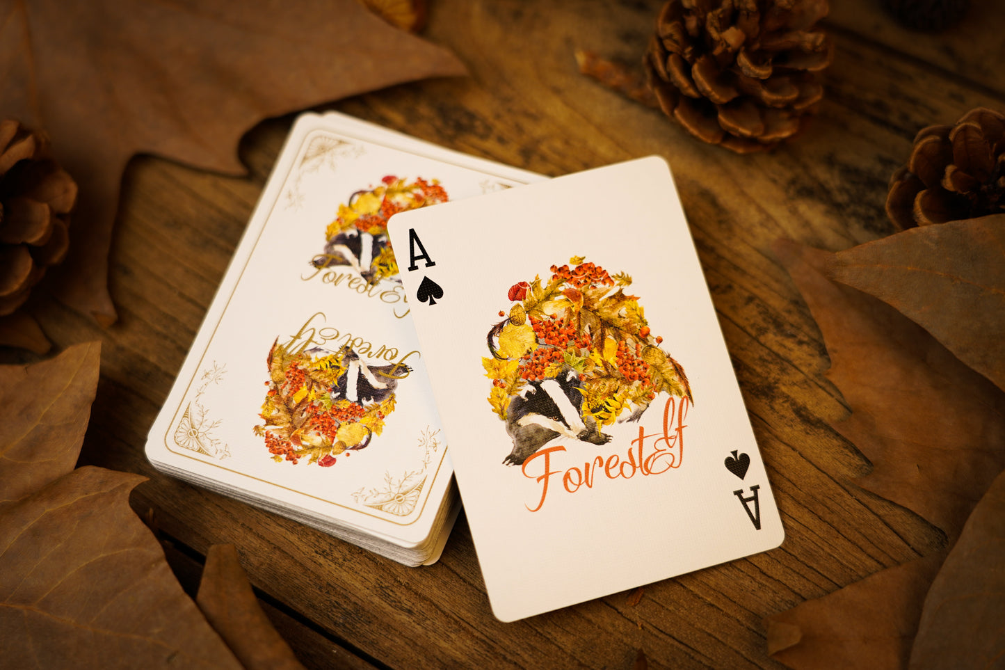 Forest elf Playing Cards by TCC