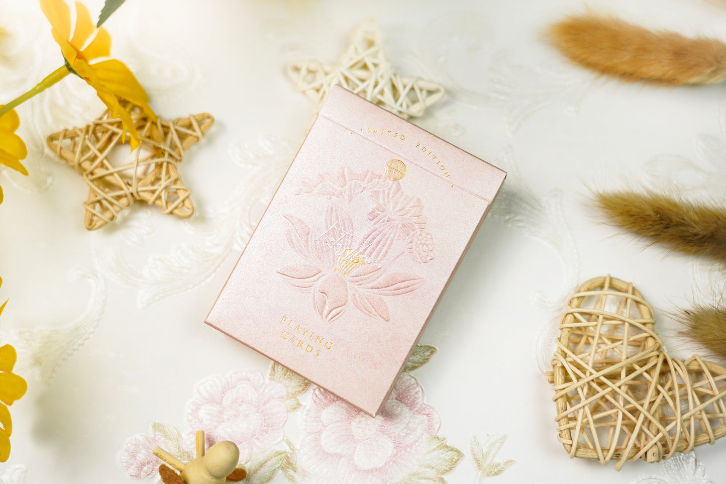 The language of flowers Playing Cards by NANA Studio