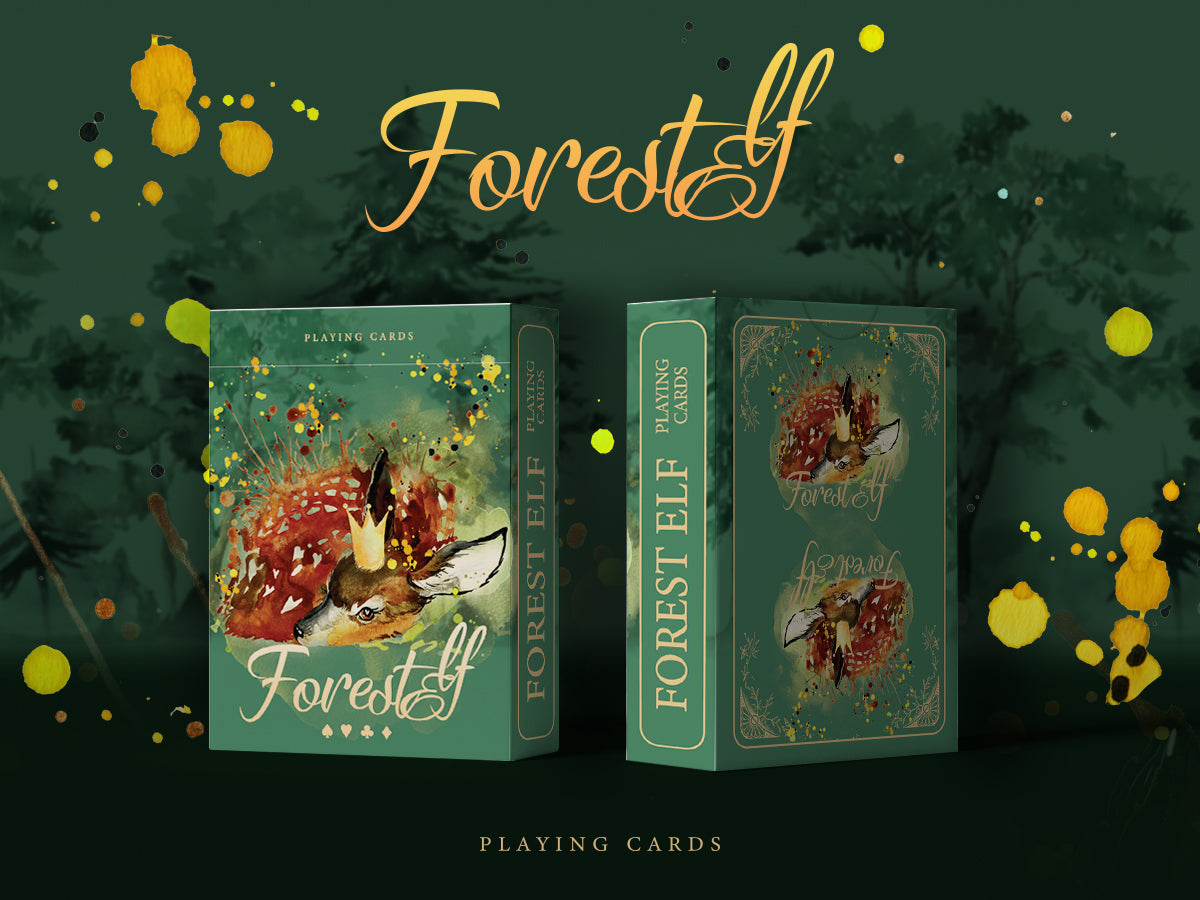 Forest elf Playing Cards by TCC