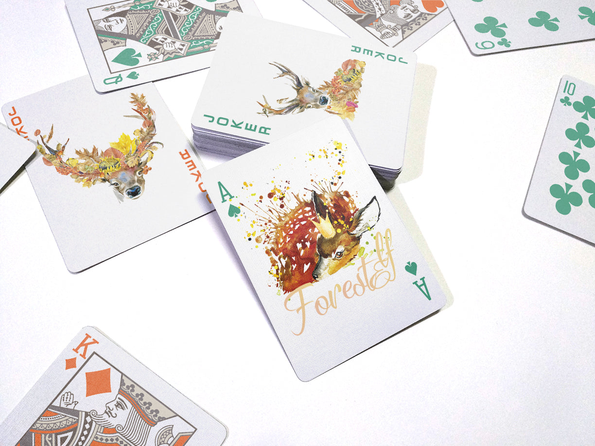 Forest elf Playing Cards by TCC