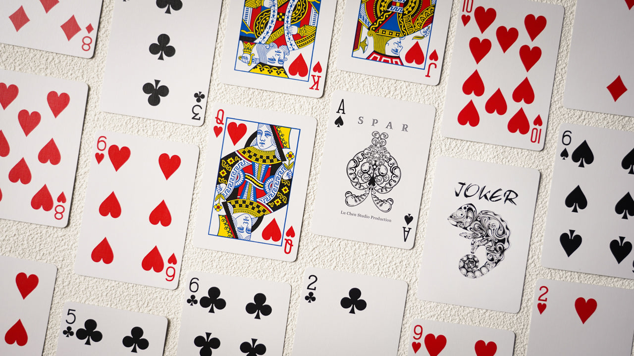 SPAR Playing Cards 10th Anniversary Edition by Lu Chen Studio