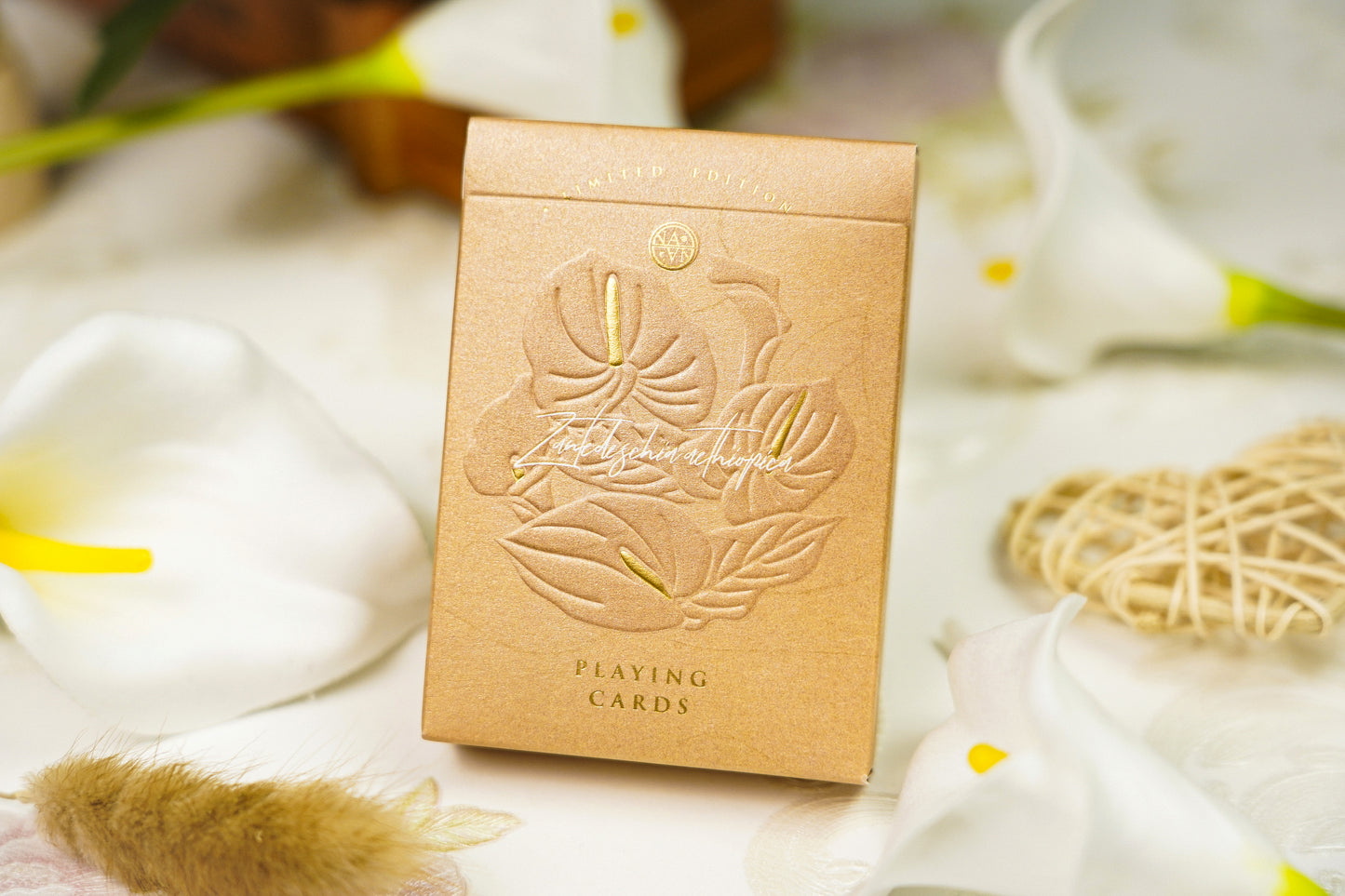 The language of flowers Playing Cards by NANA Studio