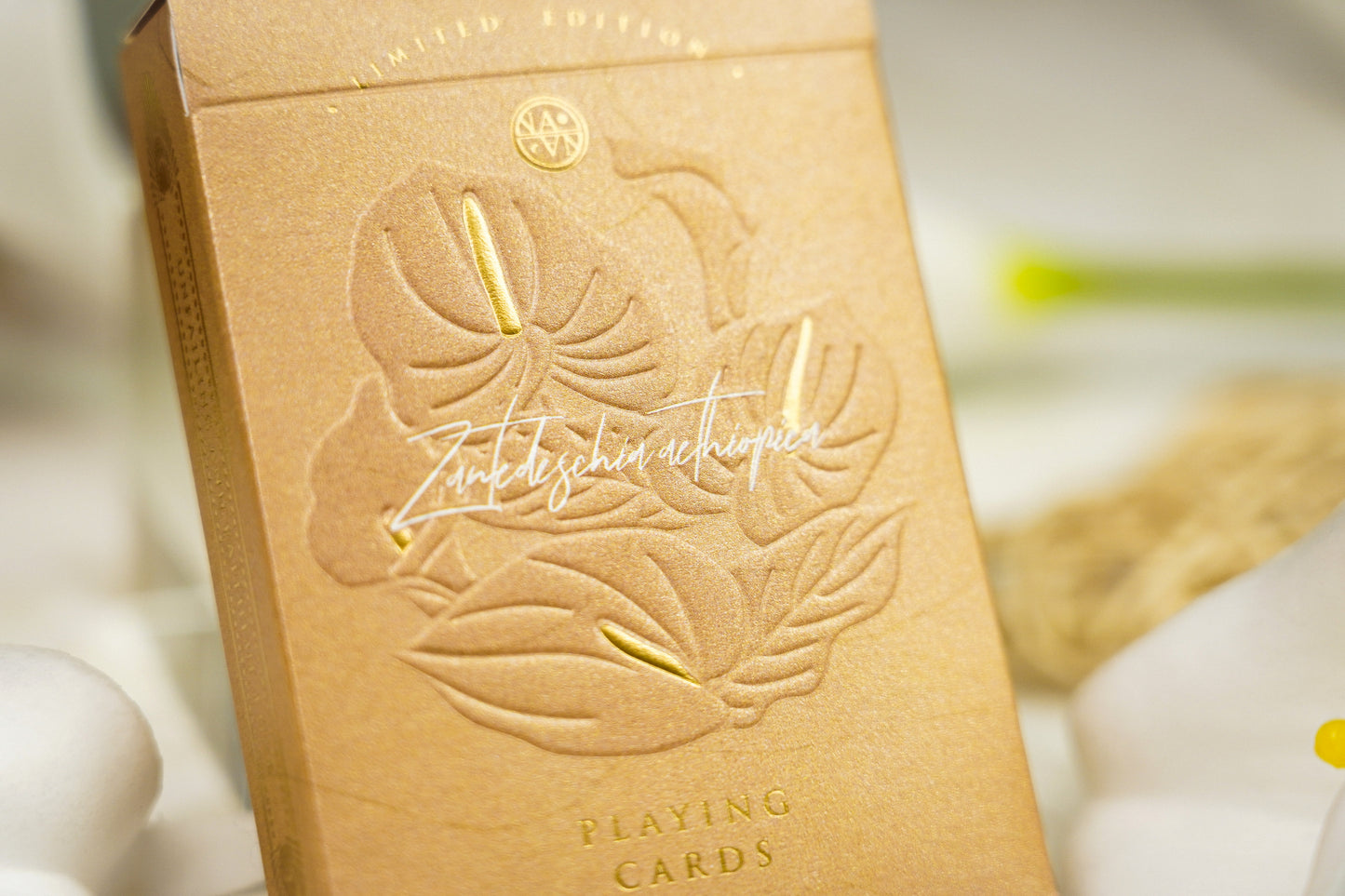 The language of flowers Playing Cards by NANA Studio