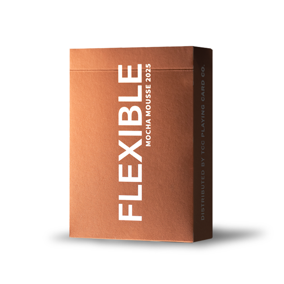 Flexible Mocha Mousse Playing Cards by TCC