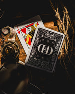 Smoke & Mirrors V1 Relaunch Black/White Playing Cards