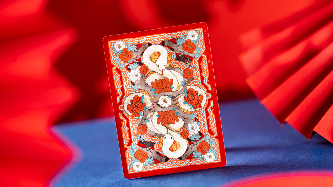 Year of the Snakes Playing Cards by TCC Fashion