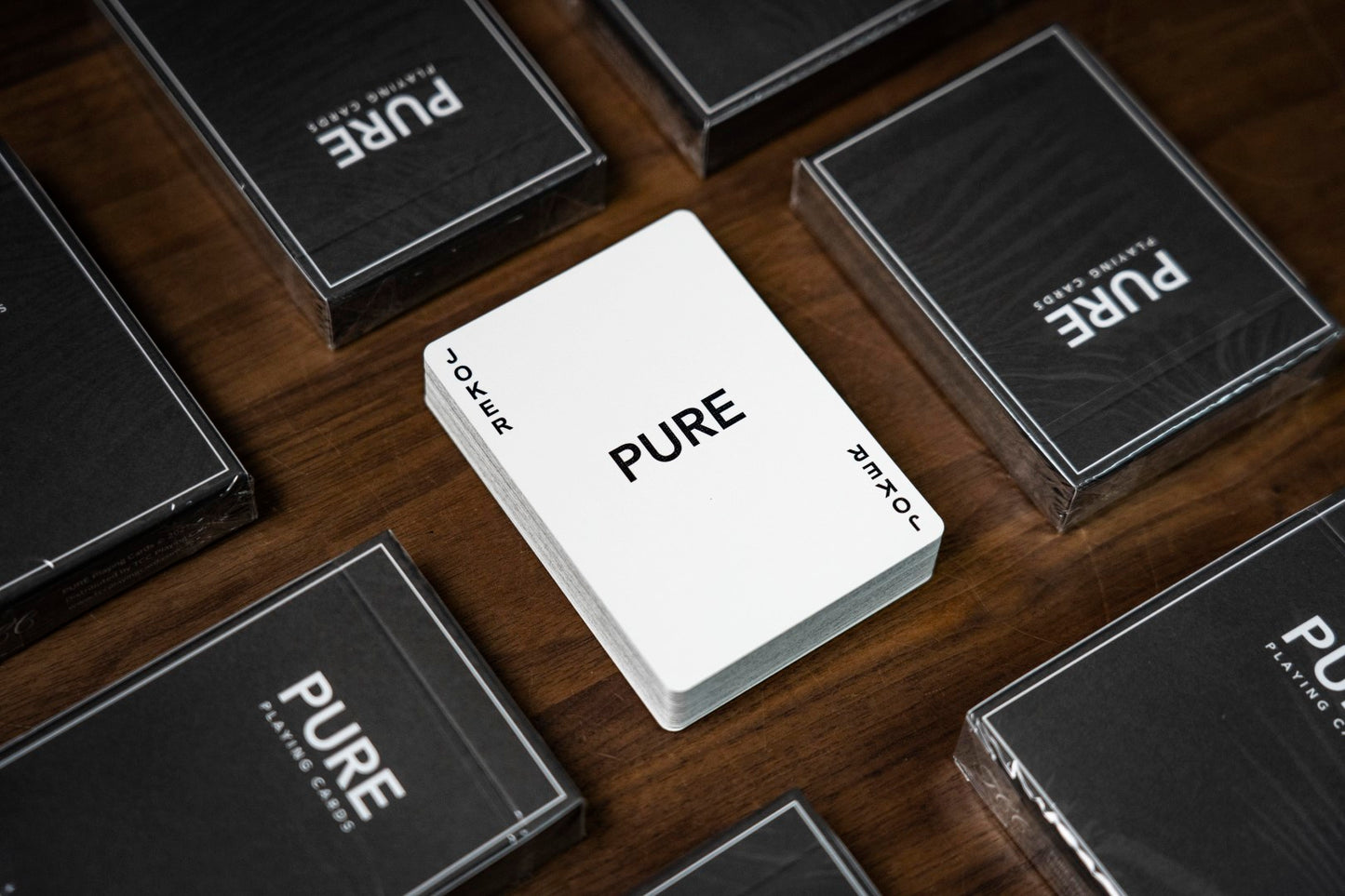 Pure Black Playing Cards by TCC