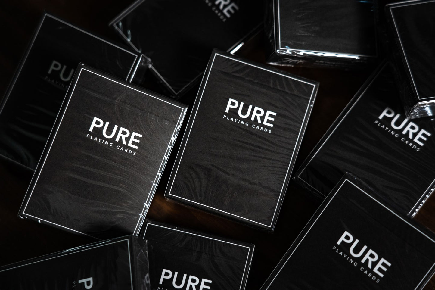 Pure Black Playing Cards by TCC
