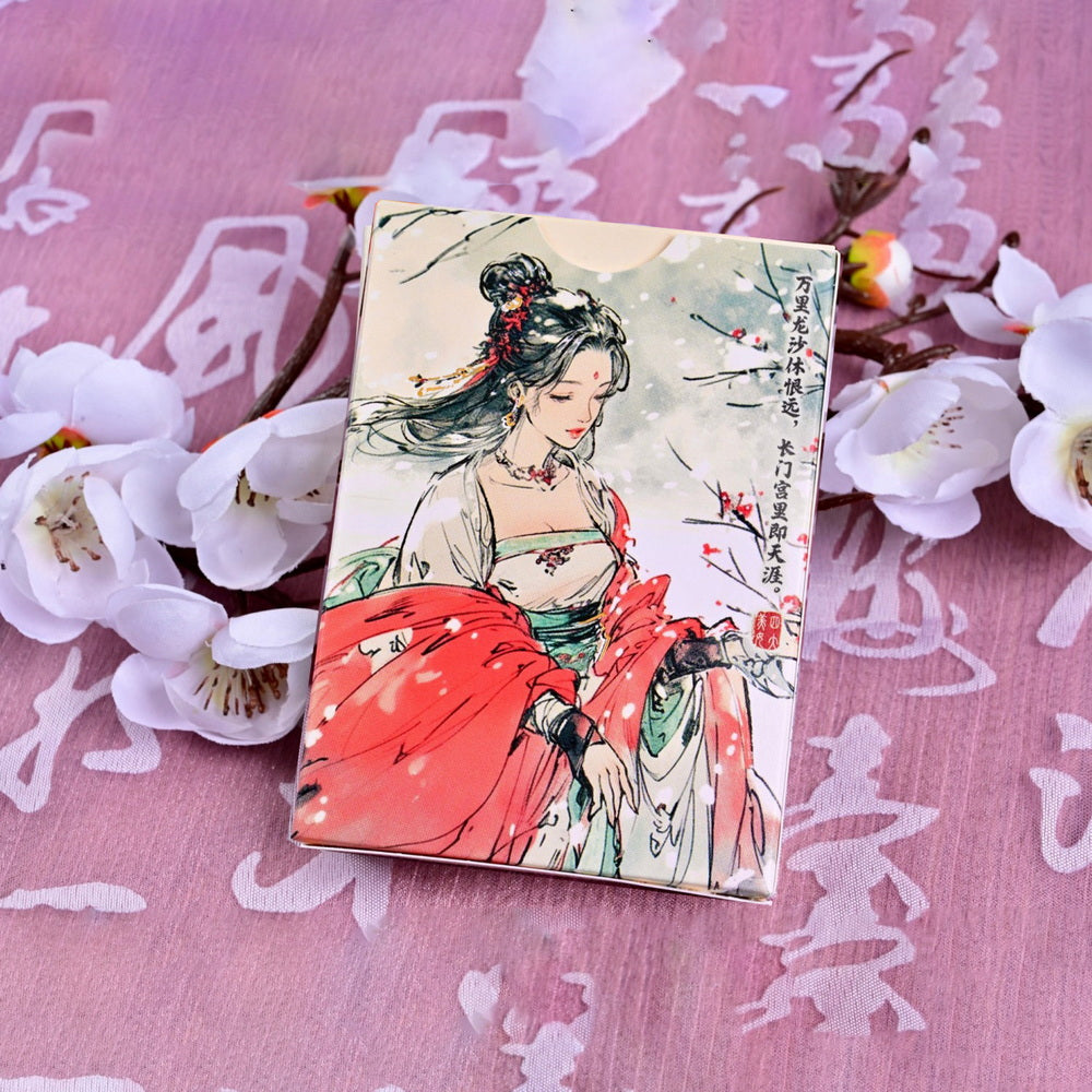 Four Beauties Wang Zhao Jun Playing Cards