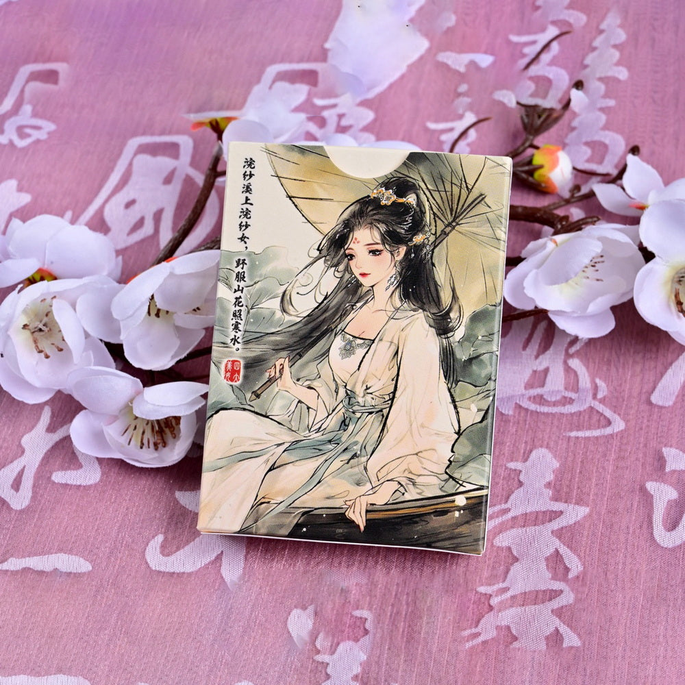 Four Beauties Xi Shi Playing Cards