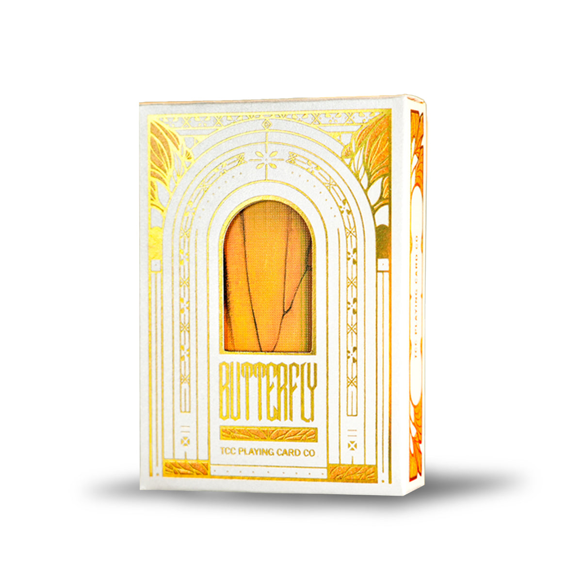 Amber Golden Morpho Playing Cards by TCC Fashion
