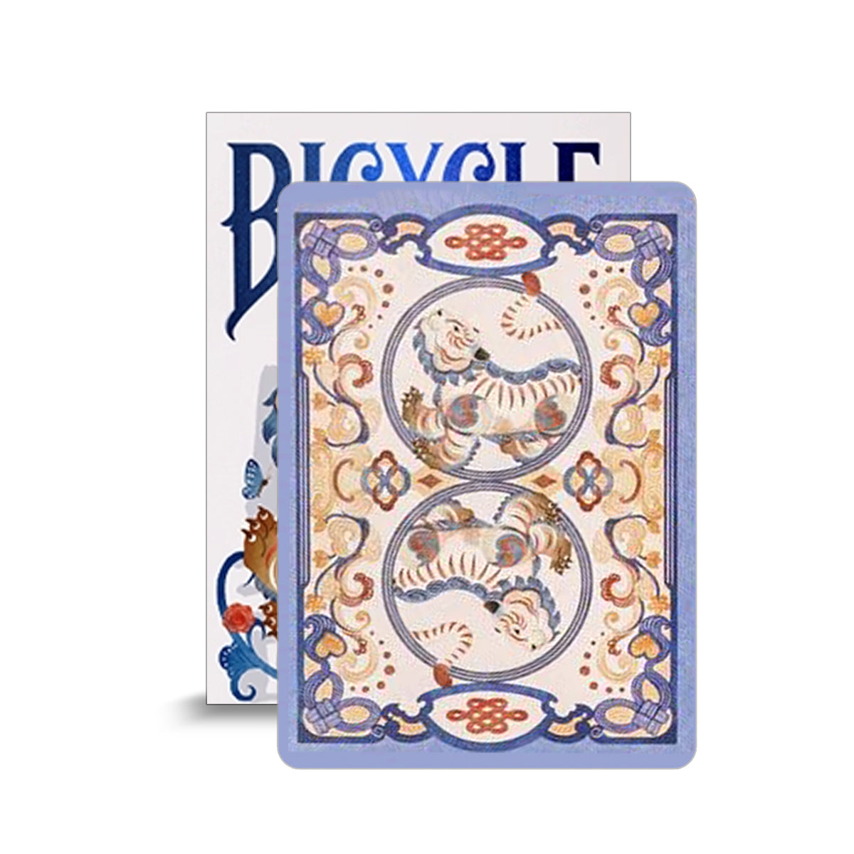 Auspicious Beasts White Tiger Playing Cards