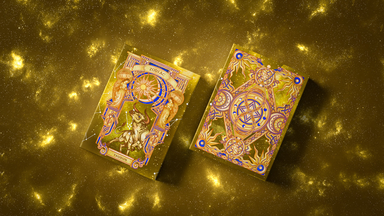 Zodiac Taurus Luminous Edition Playing Cards by TCC