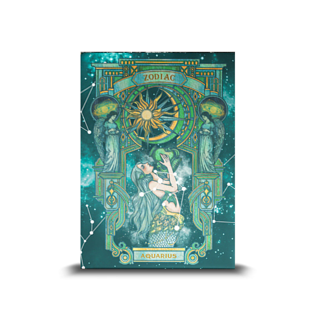 Zodiac Aquarius Luminous Edition Playing Cards by TCC
