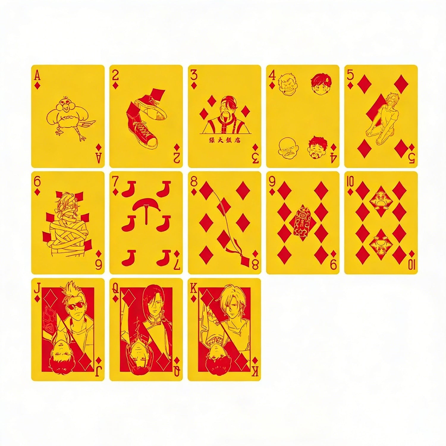 Banana Fish Playing Cards