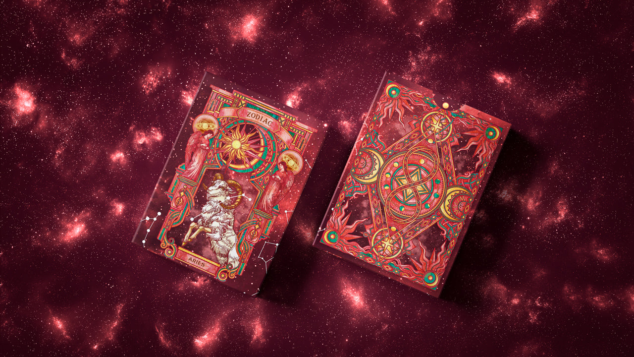 Zodiac Aries Luminous Edition Playing Cards by TCC