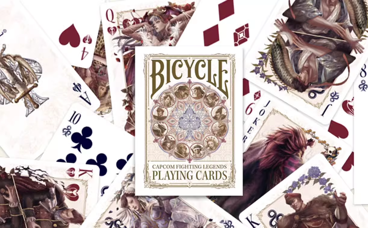 Capcom Fighting Legends Playing Cards by Bicycle