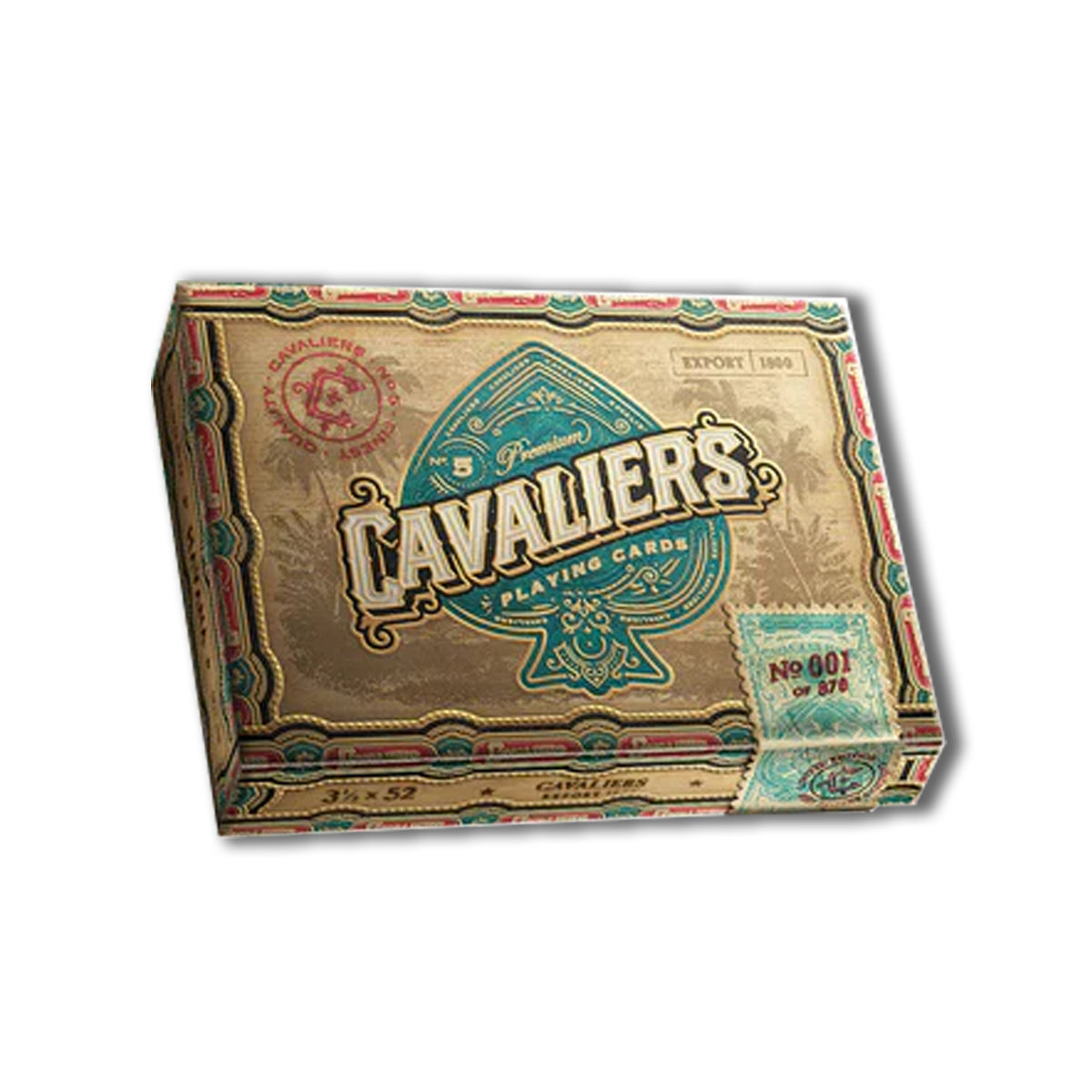 Cavaliers Export 1800 Ltd Ed Playing Cards by Kings & Crooks