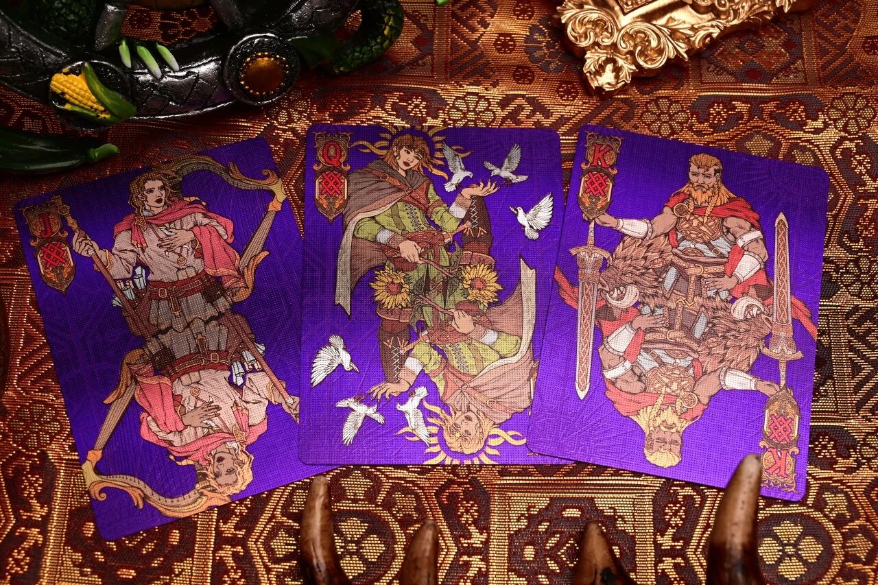 The Norse Myths Series Fenrir Playing Cards