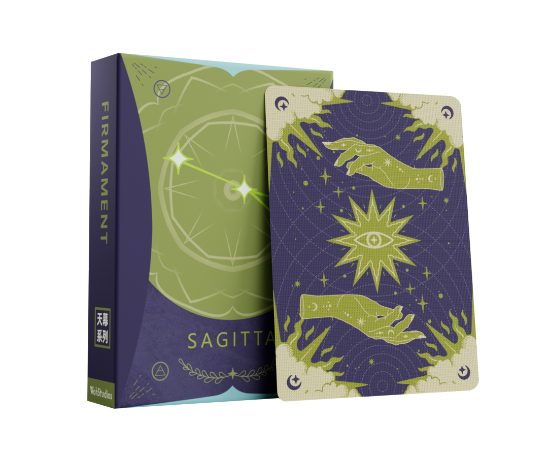 Firmament Sagitta Playing Cards by WohStudios