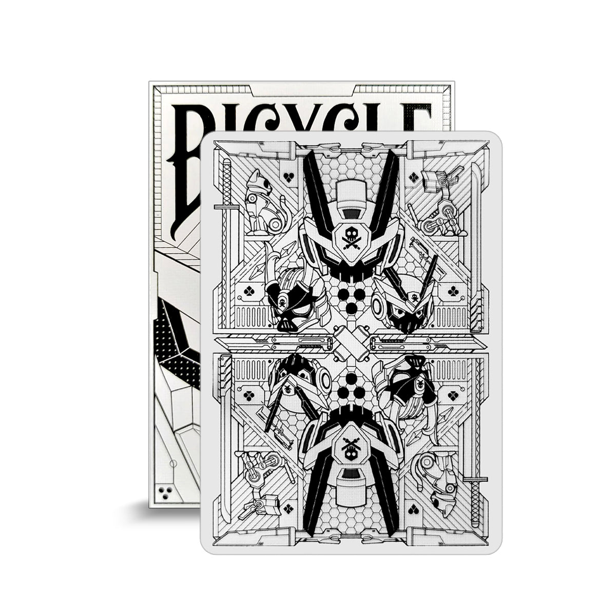 Quiccs Ghost White Playing Cards