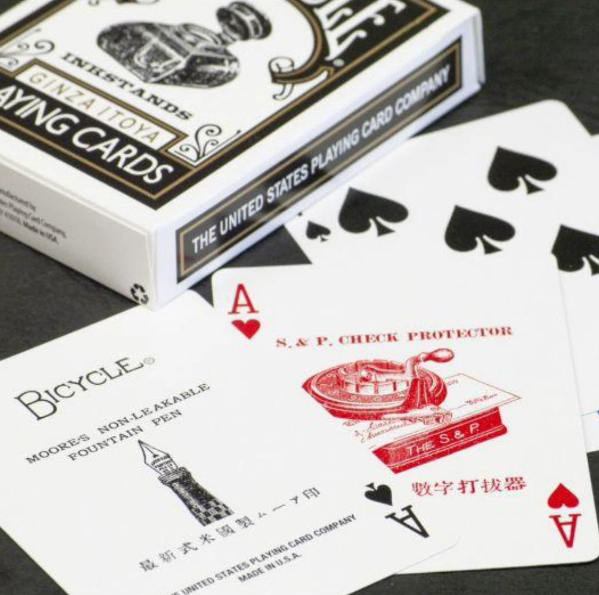 Ginza Itoya Inkstands Playing Cards