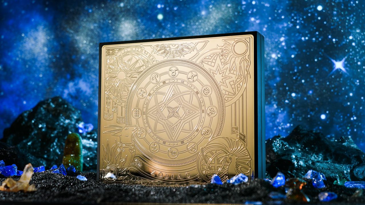 Zodiac Series Gold-edged Wooden Box by tcc