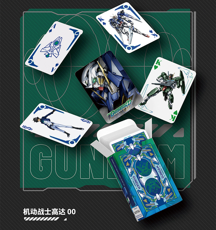 Gundam 00 Playing Cards