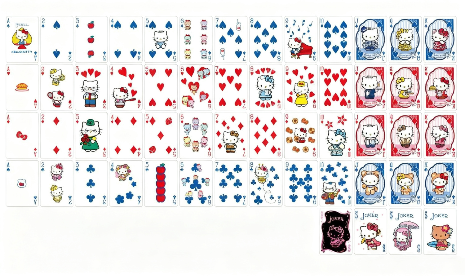 Hello Kitty Playing Cards