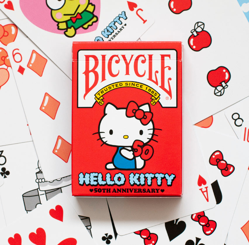 Hello Kitty 50th Playing Cards by Bicycle – TCC Playing Cards