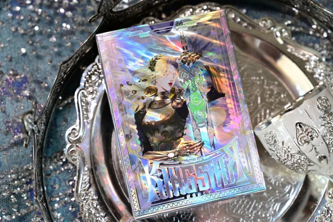 King Arthur V2 Silver Fairyland Playing Cards