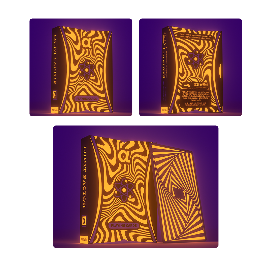 Light Factor α Playing Cards by WohStudios