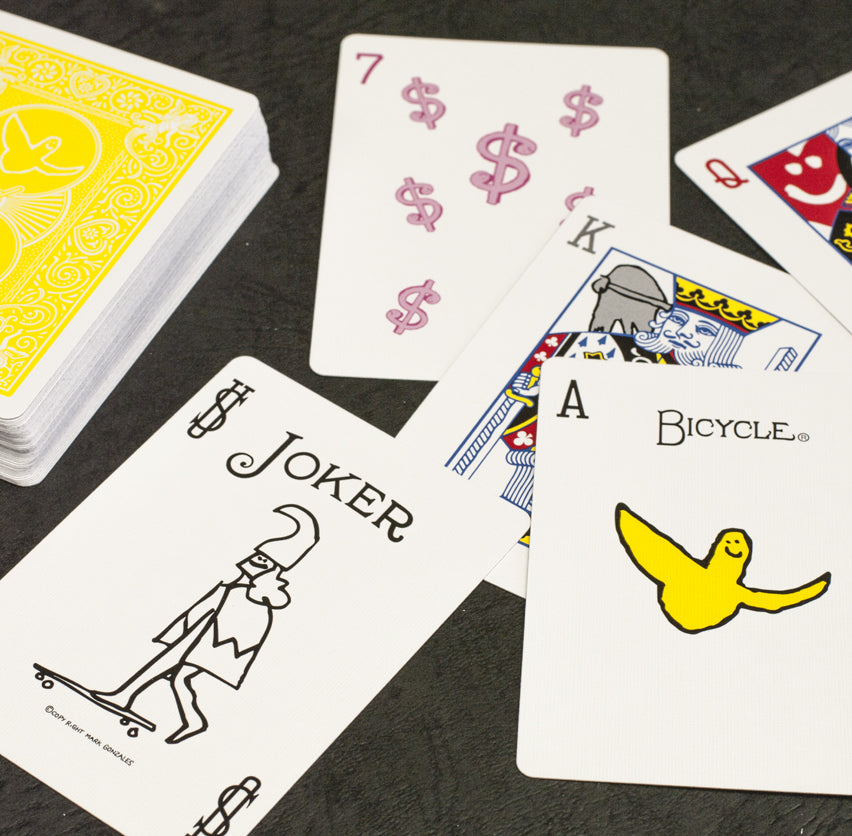 Mark Gonzales Playing Cards