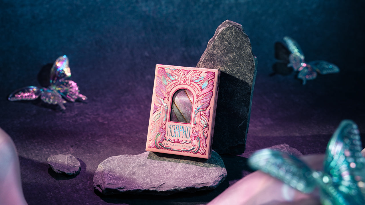 Morpho V2 Pearl Playing Cards by TCC Fashion