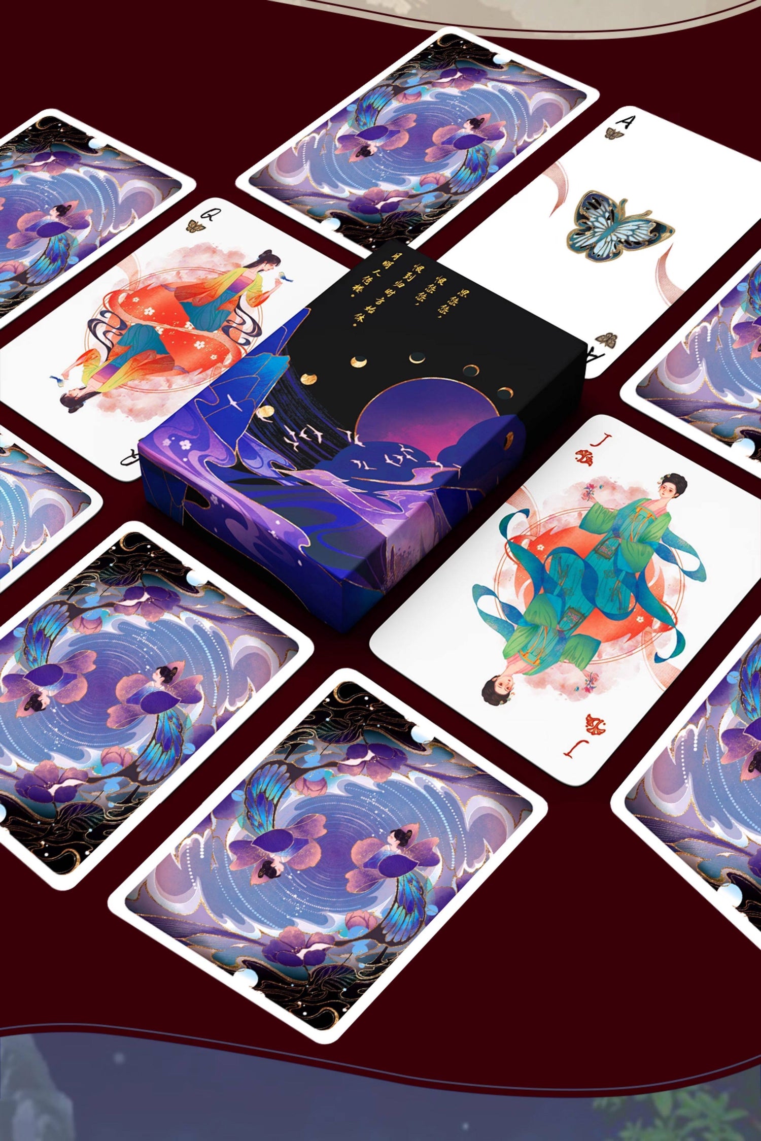 Flower Moon V1 Playing Cards
