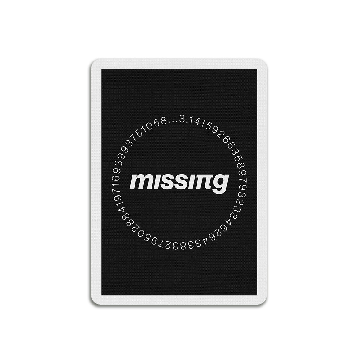 PI Playing Cards by Missing