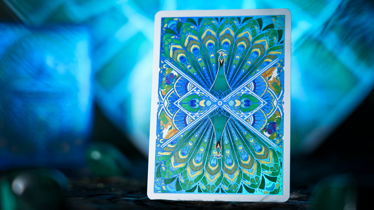 Peacock Playing Cards by TCC Fashion