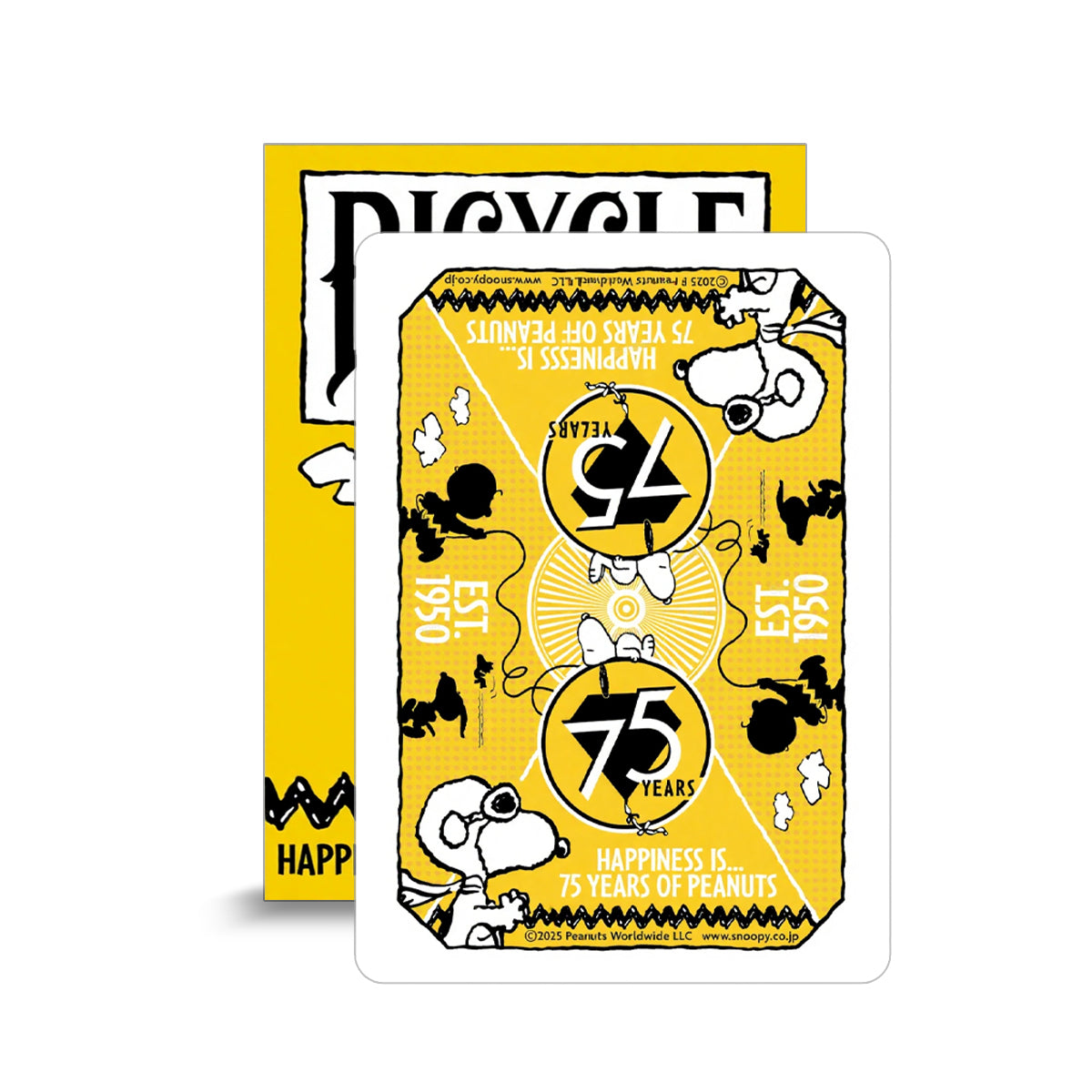 Peanuts 75th Playing Cards