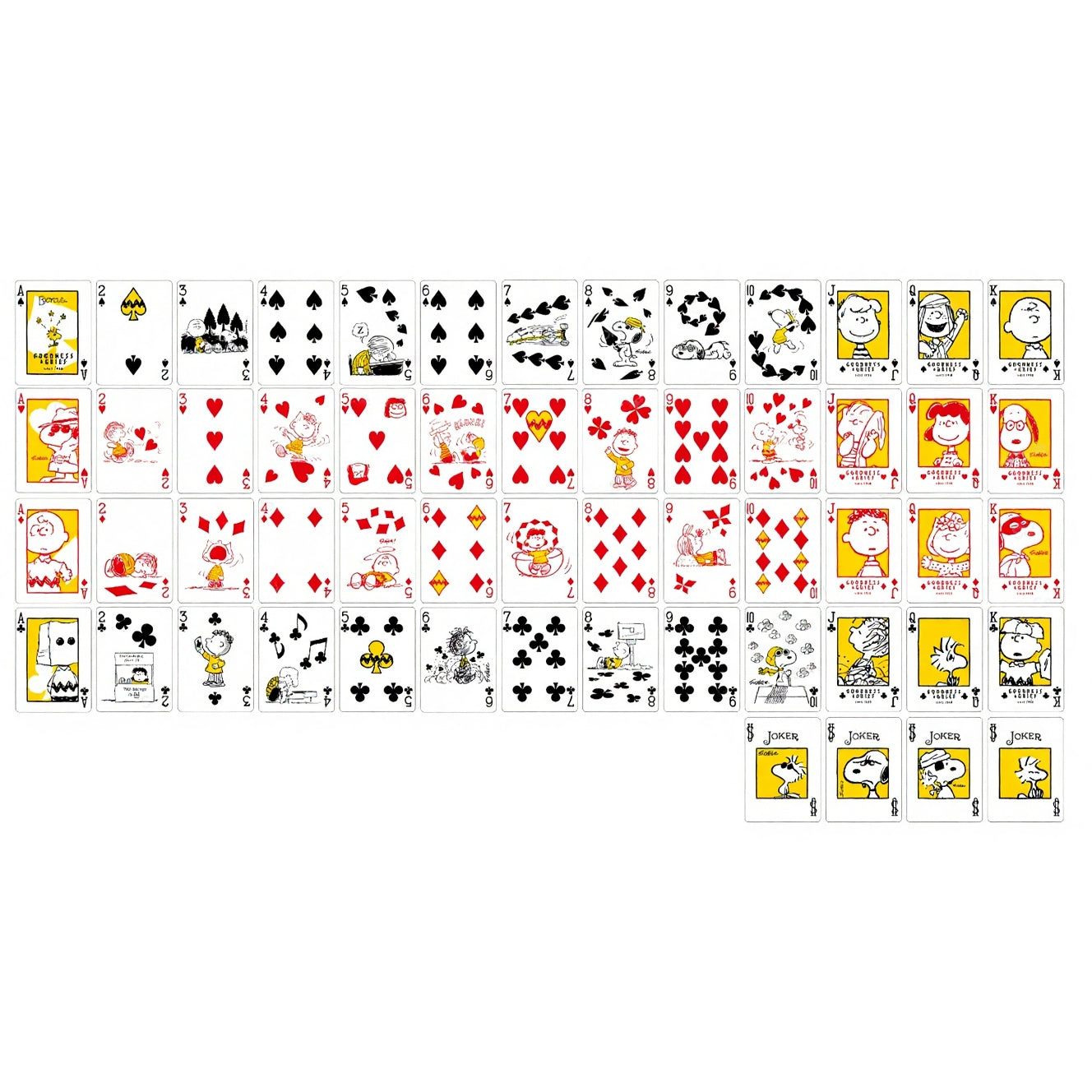 Peanuts 75th Playing Cards