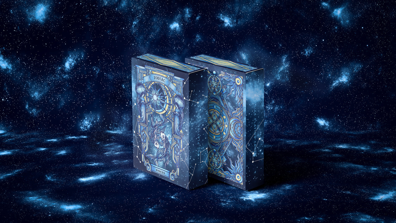 Zodiac Pisces Luminous Edition Playing Cards by TCC