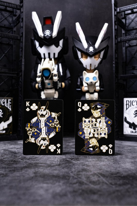 Quiccs Ghost White Playing Cards