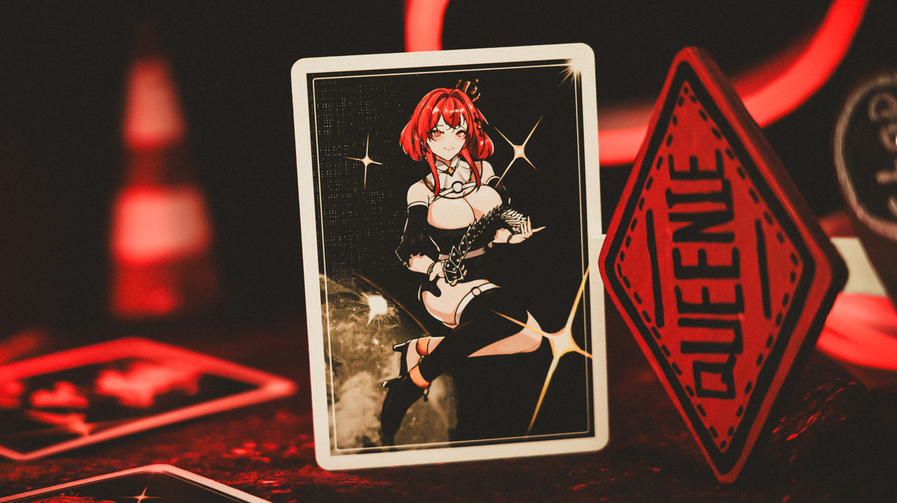 Queenie Playing Cards by Jaspas