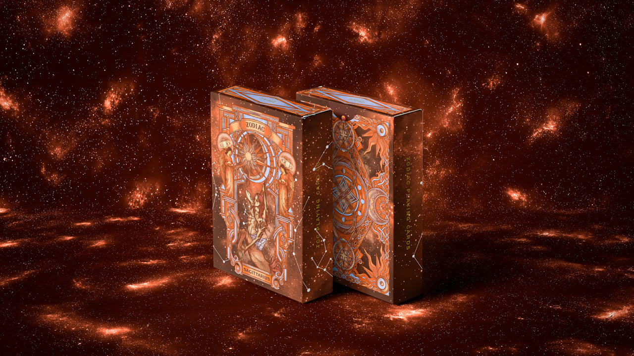 Zodiac Sagittarius Luminous Edition Playing Cards by TCC