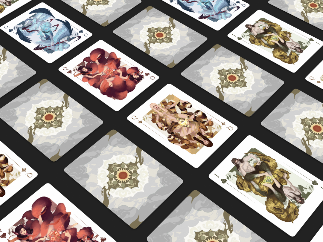Shanhai Reign Playing Cards by WohStudios