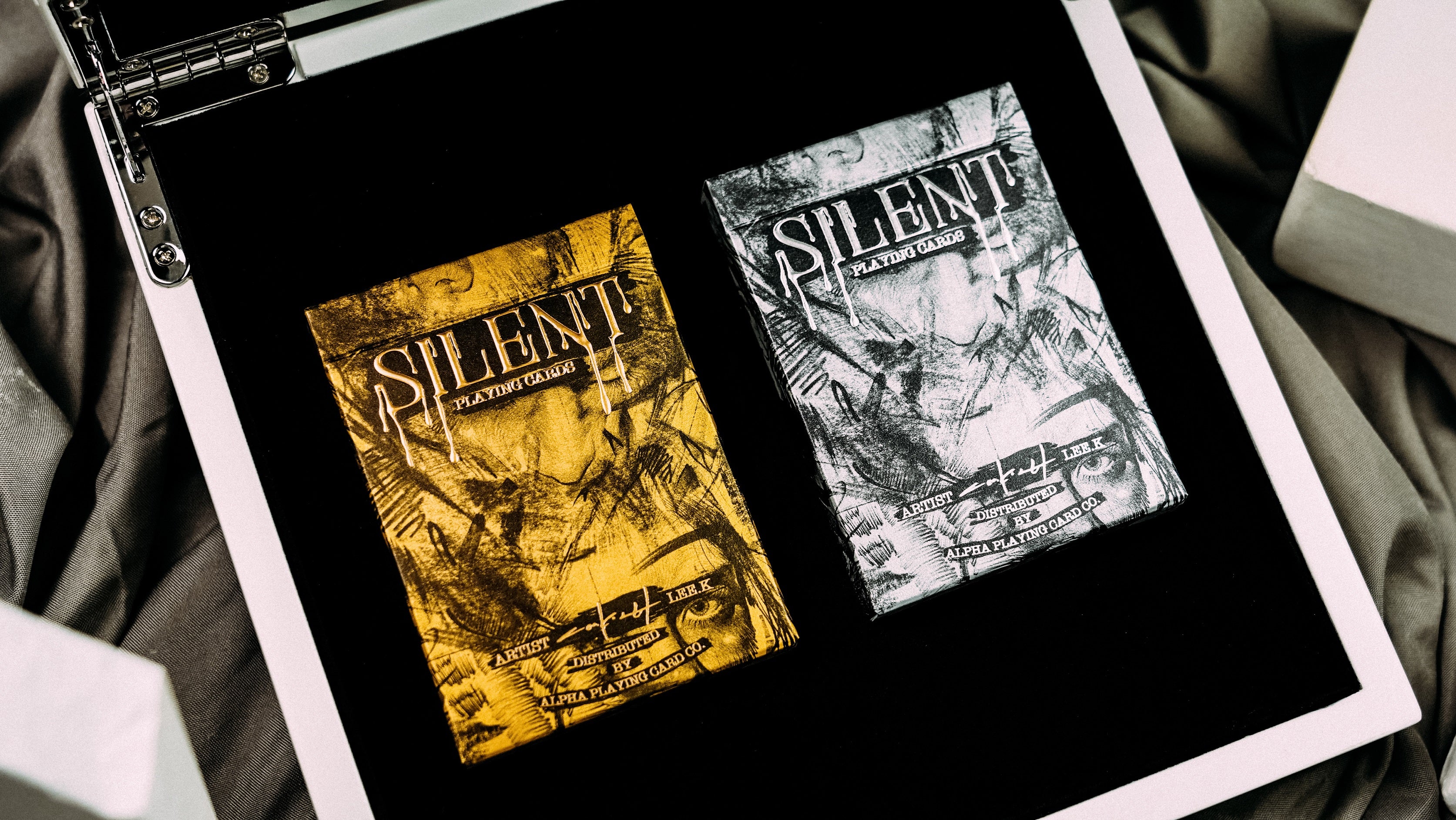 Silent Playing Cards by ALPHA – TCC Playing Cards