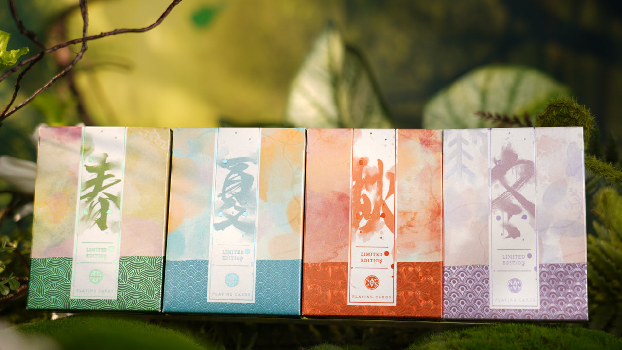 Four Seasons Playing Cards by NANA Studio