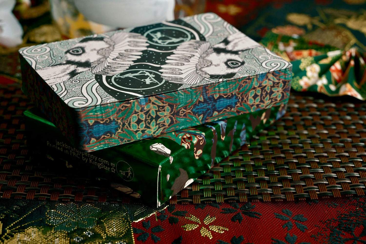 The Castle in the Sky Playing Cards by Jack Brutus Penny
