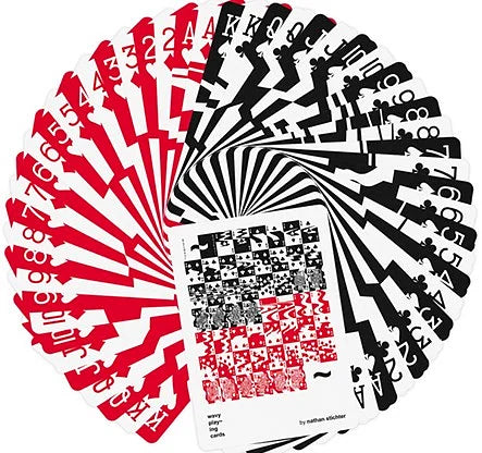 Wavy Playing Cards by Nathan Stichter